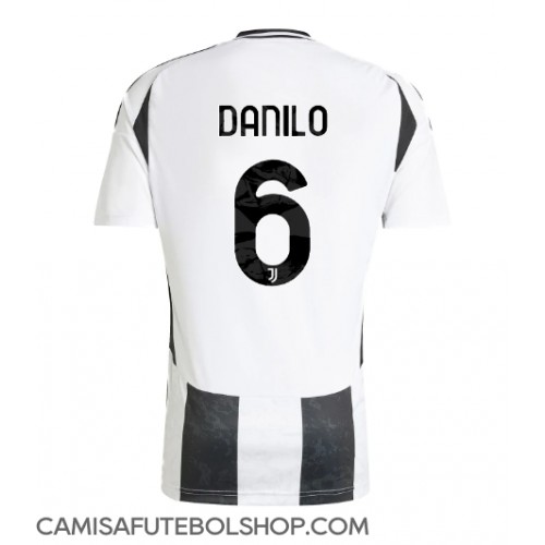 Camisa de time de futebol Juventus Danilo Luiz #6 Replicas 1º Equipamento 2024-25 Manga Curta